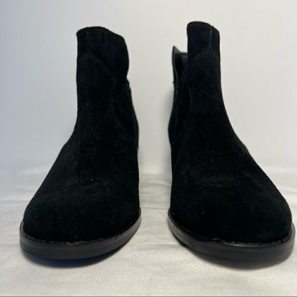 Cole Haan Grand OS Alayna ll Black Suede Booties 6 - Picture 2 of 10